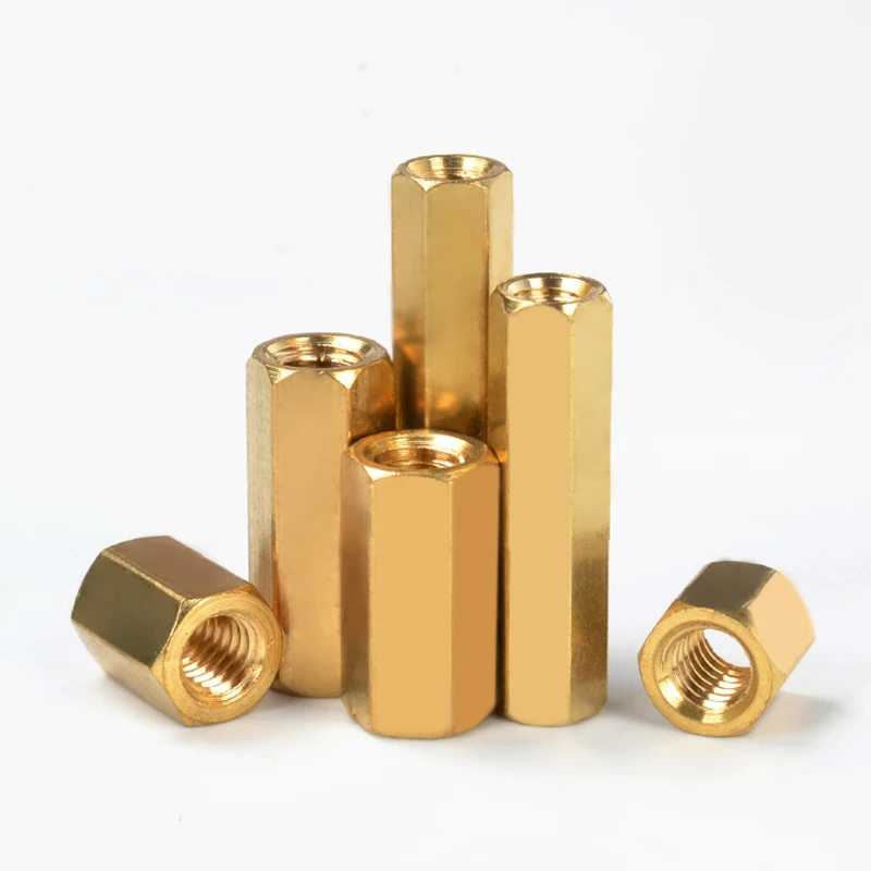 8/10/20/40pcs/lot M4 M5 Brass Hex Male Female Standoff Pillar Stud Mount Spacer Hexagon PCB Motherboard Hollow Bolt Screw