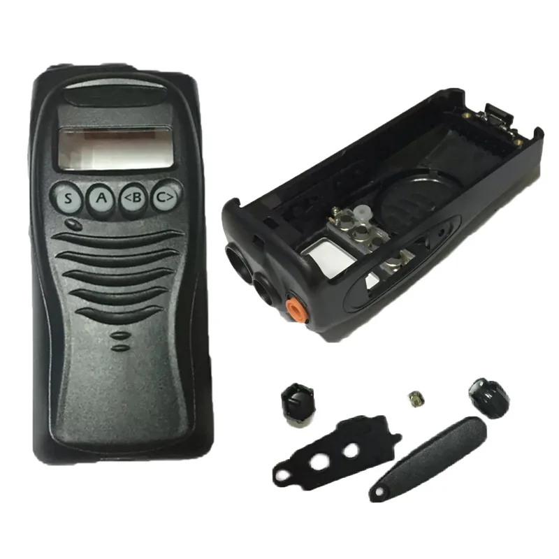 Casing penutup Panel depan Set Radio TK-2217 untuk TK3217 TK2217 TK-3217 cangkang perumahan dengan tombol Volume saluran Aksesori interkom