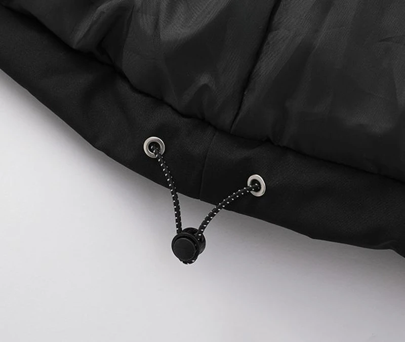Men Plus Size Hooded Cotton Coat L-8XL Winter Thickened Warm Puffer Jacket for Big Tall Guys 140kg Casual Versatile Trendy Style