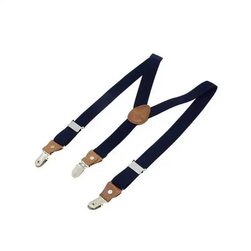 New Fashion Boys Girls Kids Adjustable Elastic Y-back Braces Baby Suspenders Bow Tie Set Butterfly Necktie Wedding Ring Bear