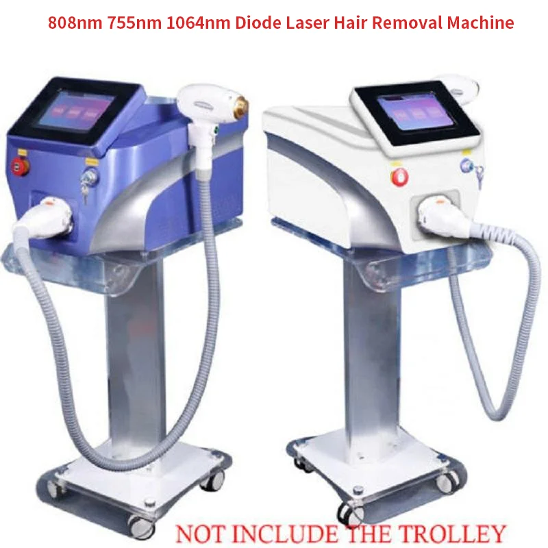 

1064/755/808nm Diode Laser Hair Removal Machine Painless Permanent Body Hair Remove Skin Rejuvenation Lazer Epilator