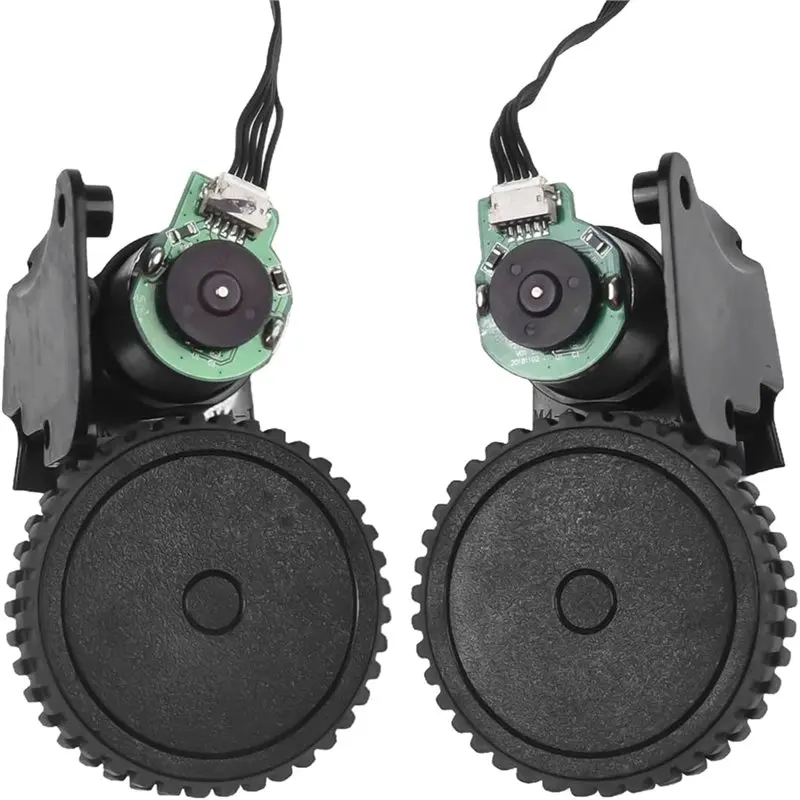 Abbk-rodas controladas eletronicamente para eufy 15c/g10/25c/30c/35c/11s/15t peças de reposição roda a vácuo roda esquerda