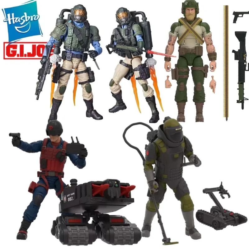 

Genuine Hasbro GIJOE Classified Series Scrap-Iron Snow Job Rock N Roll Cobra Valkyries 6" Articulated Action Figure Toy Gift