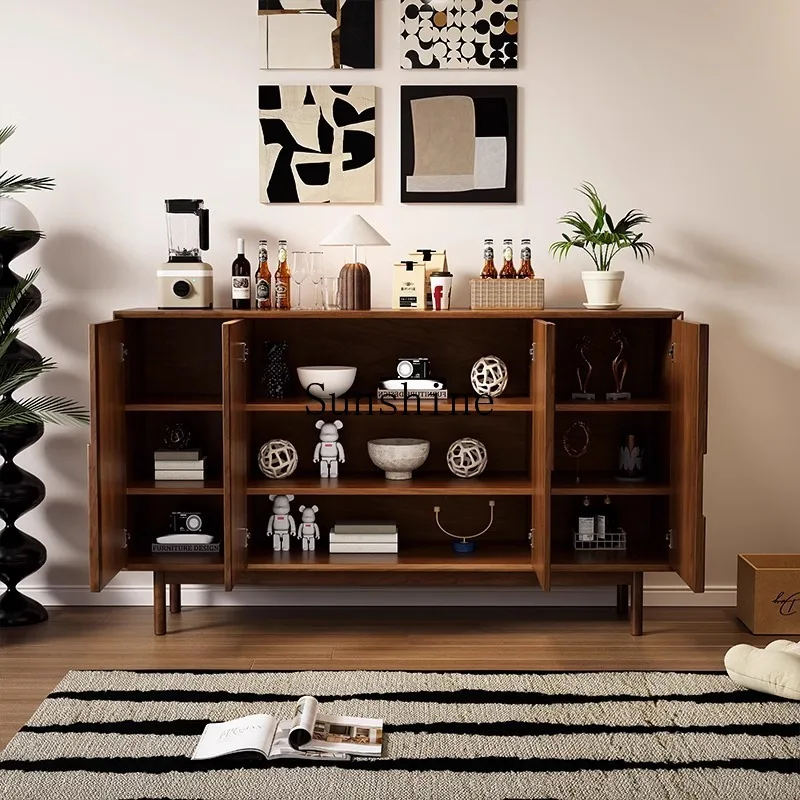 Middle entrance French entrance shoe cabinet vintage dining side living room wall storage decorationP