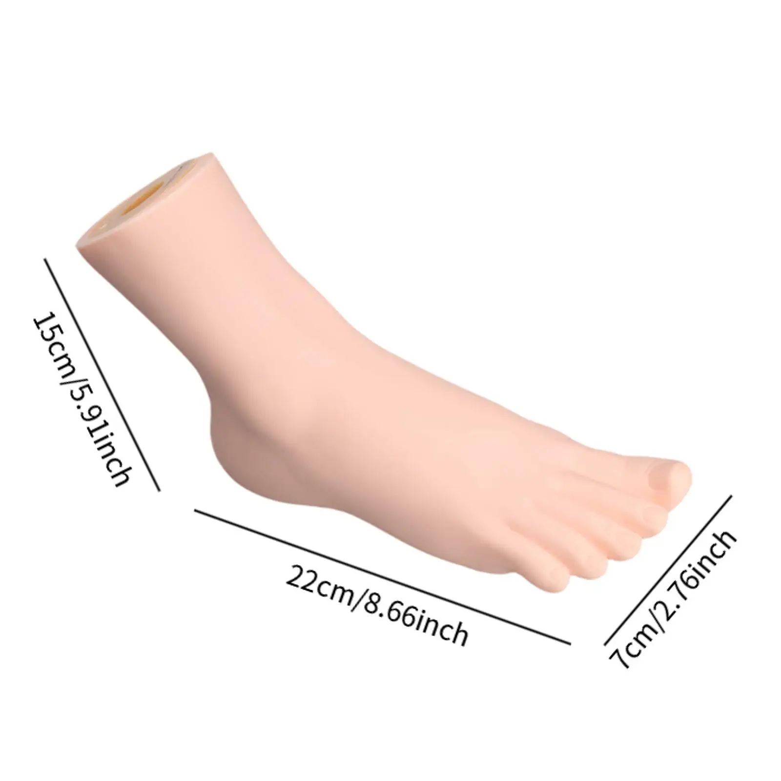 عارضة أزياء تدليك القدم ممارسة مرنة وناعمة الكاحل سوار القدم وهمية نموذج القدم لعرض الأحذية الجوارب متجر التجارية #6