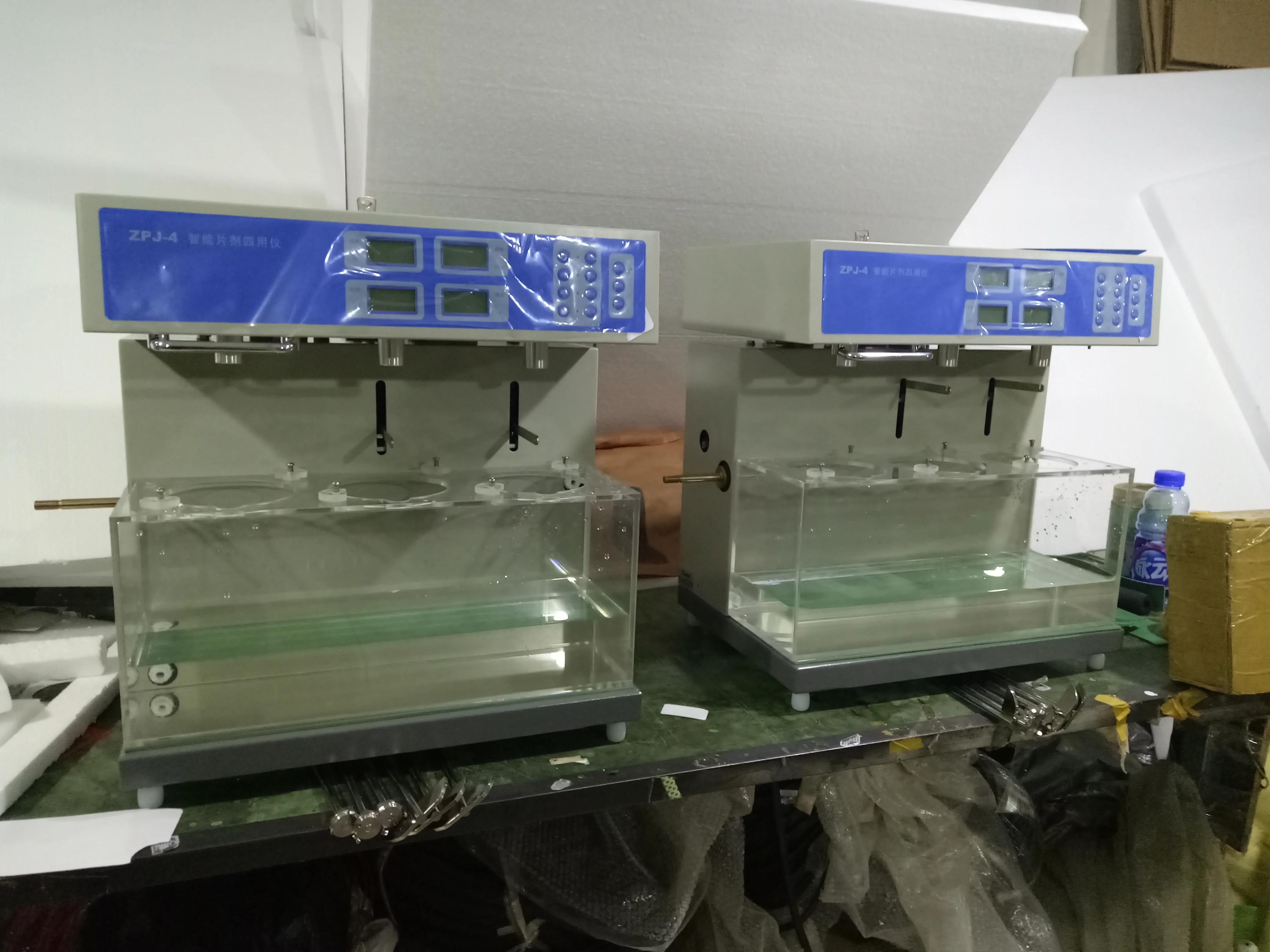 CHINCAN ZPJ-4 Intelligent Four-Function Tablet Tester 220V Measures Hardness Disintegration Time Limit Dissolution Rate
