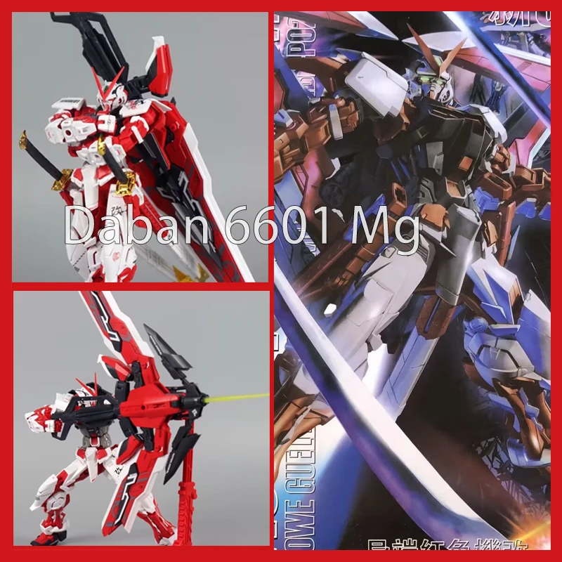 

New Daban 6601 Mg 1/100 Mbf P02 Astray Red Frame Assembly Model Kits Anime Action Figure Robot Plastic Moveable Model Gifts Toys