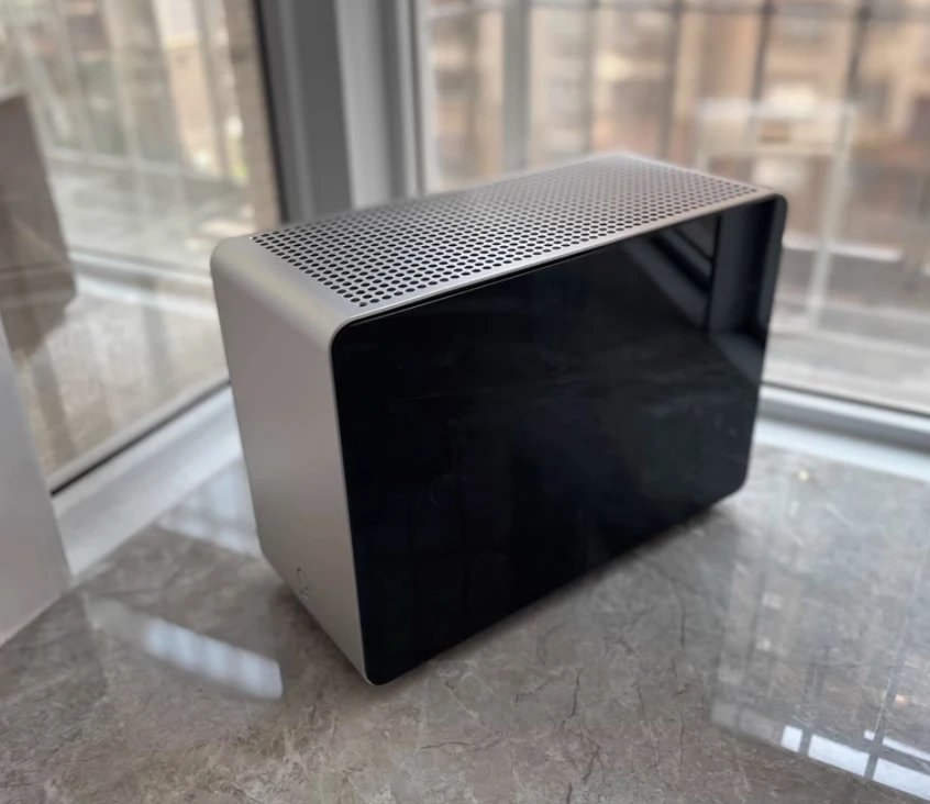 G1-Pro Aluminium Alloy Case A4 Sfx240 Water-Cooled ITX Transparent Chassis