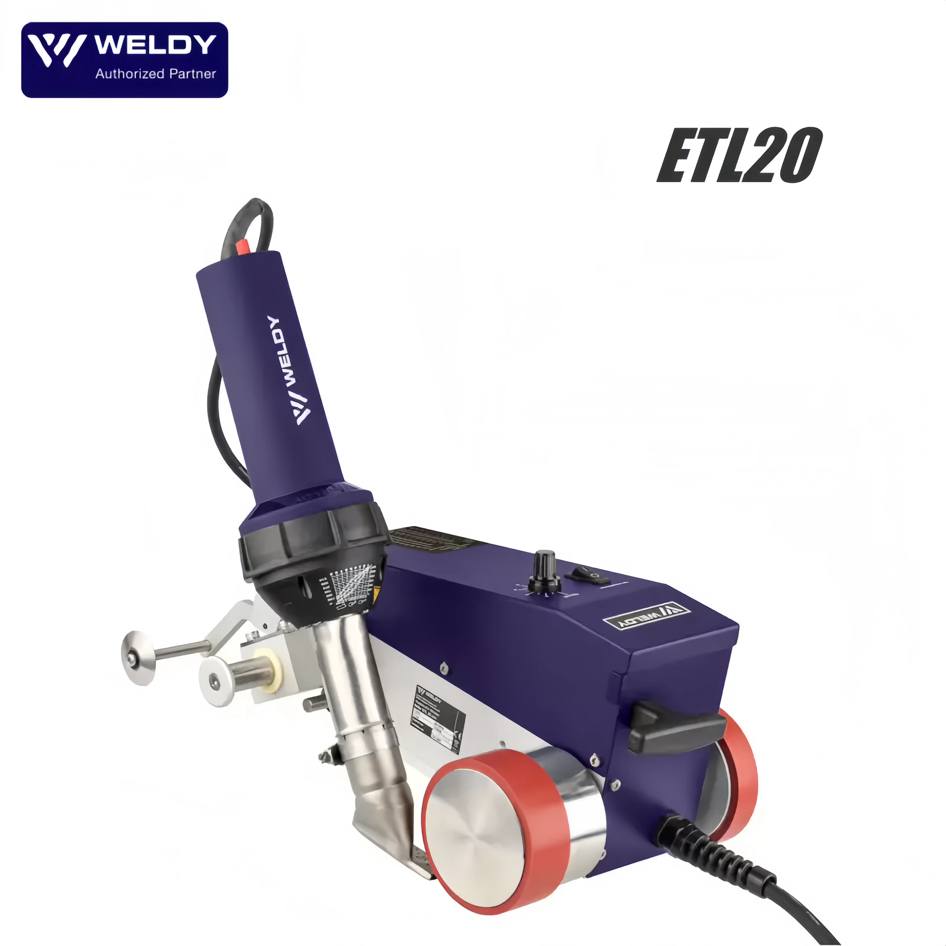 Weldy 20mm Foiler ETL20 Automatic Plastic Hot Air Welder Overlap Banner Welding Machine 1700W