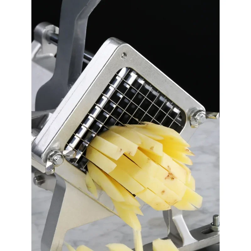 Household Manual Potato Strip Slicer Cutter Chopper Commercial Aluminum Alloy Chips Making Tool Potato Cut Fries