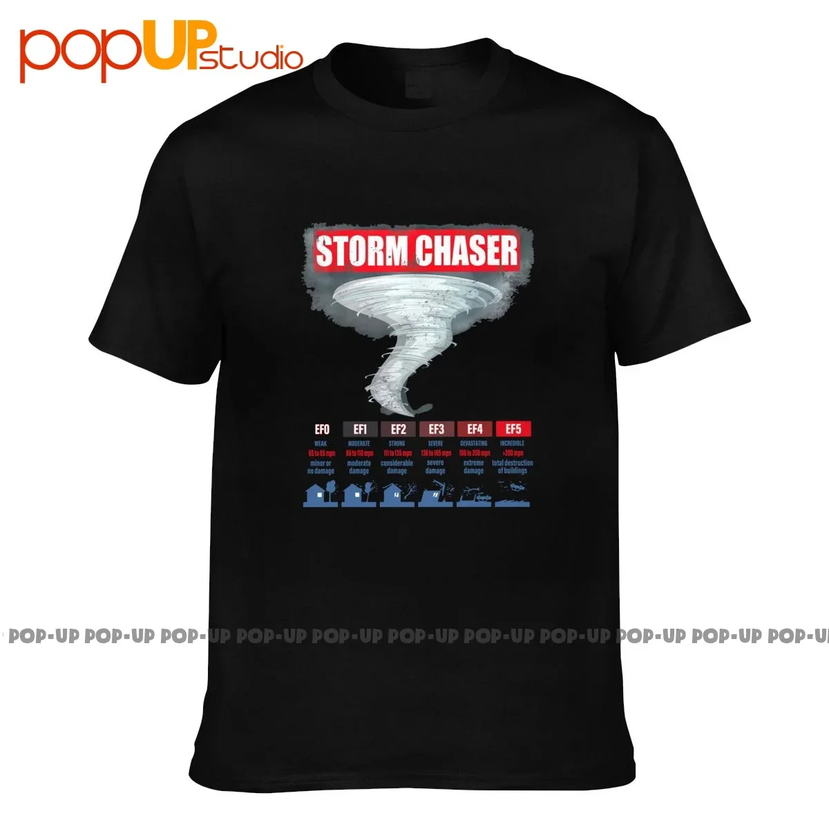 Storm Chaser Efo Ef1 Ef2 Ef3 Ef4 Ef5 T-shirt Tee Shirt Cool Casual Premium Best Quality