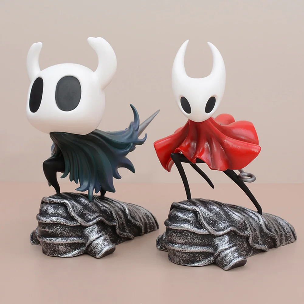 Divertido personaje del juego de Anime Hollow Knight Hornet Bumblebee figura de acción estatuas adornos de escritorio muñeca modelo colección Juguetes