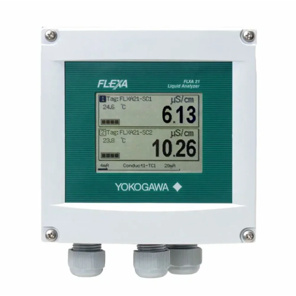 100%New YOKOGAWA FLXA21 2-Wire Dual Channel Transmitter/Analyzer FLXA202