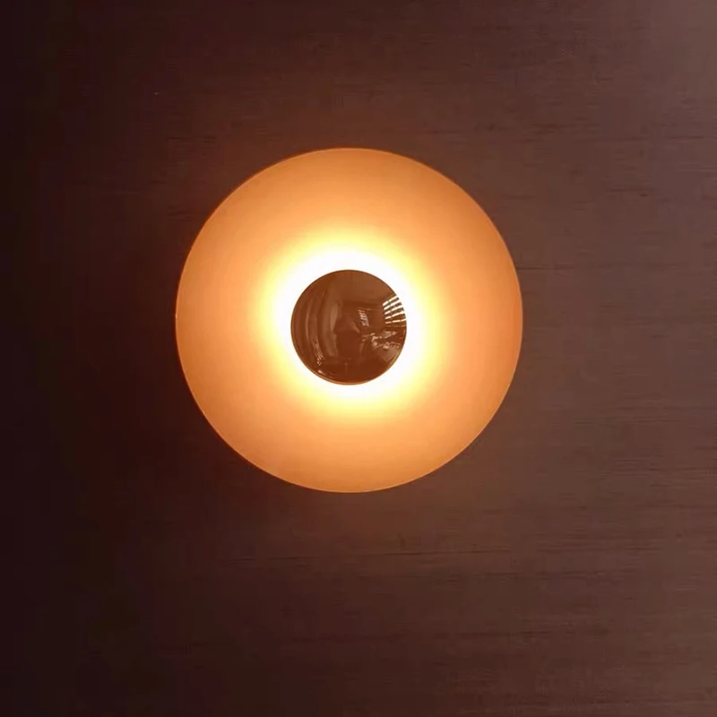 Round LED Wall Lamp Modern Nordic Wall Lights sconces Indoor Lighting Room Decor Living Room Bedroom Bedside Light Fixture