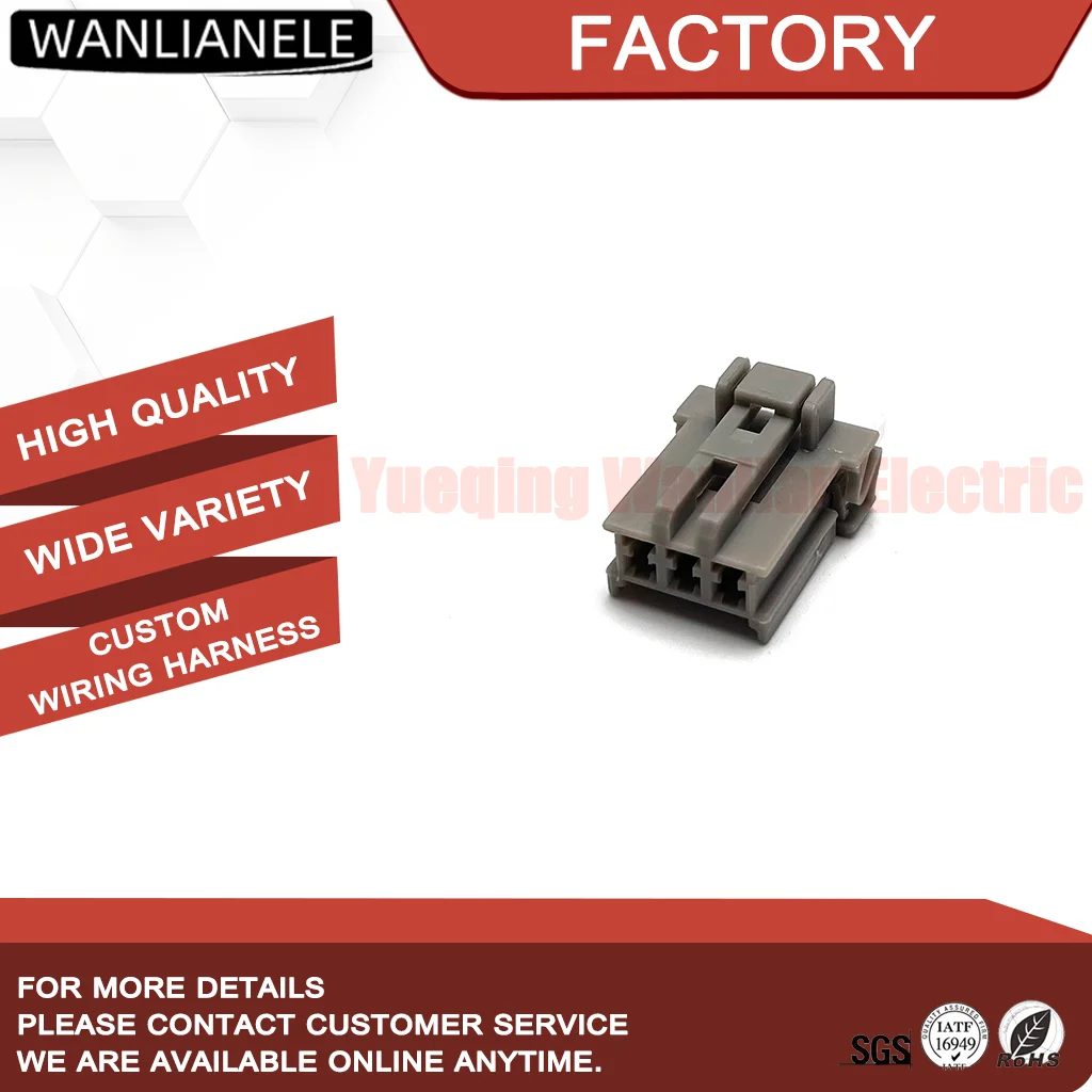 Replacement for Sumitomo 6098-0241 3 Pin Automotive Connector Female Housing 2.3mm Pitch 22A Non-Waterproof Fit Nissan Honda