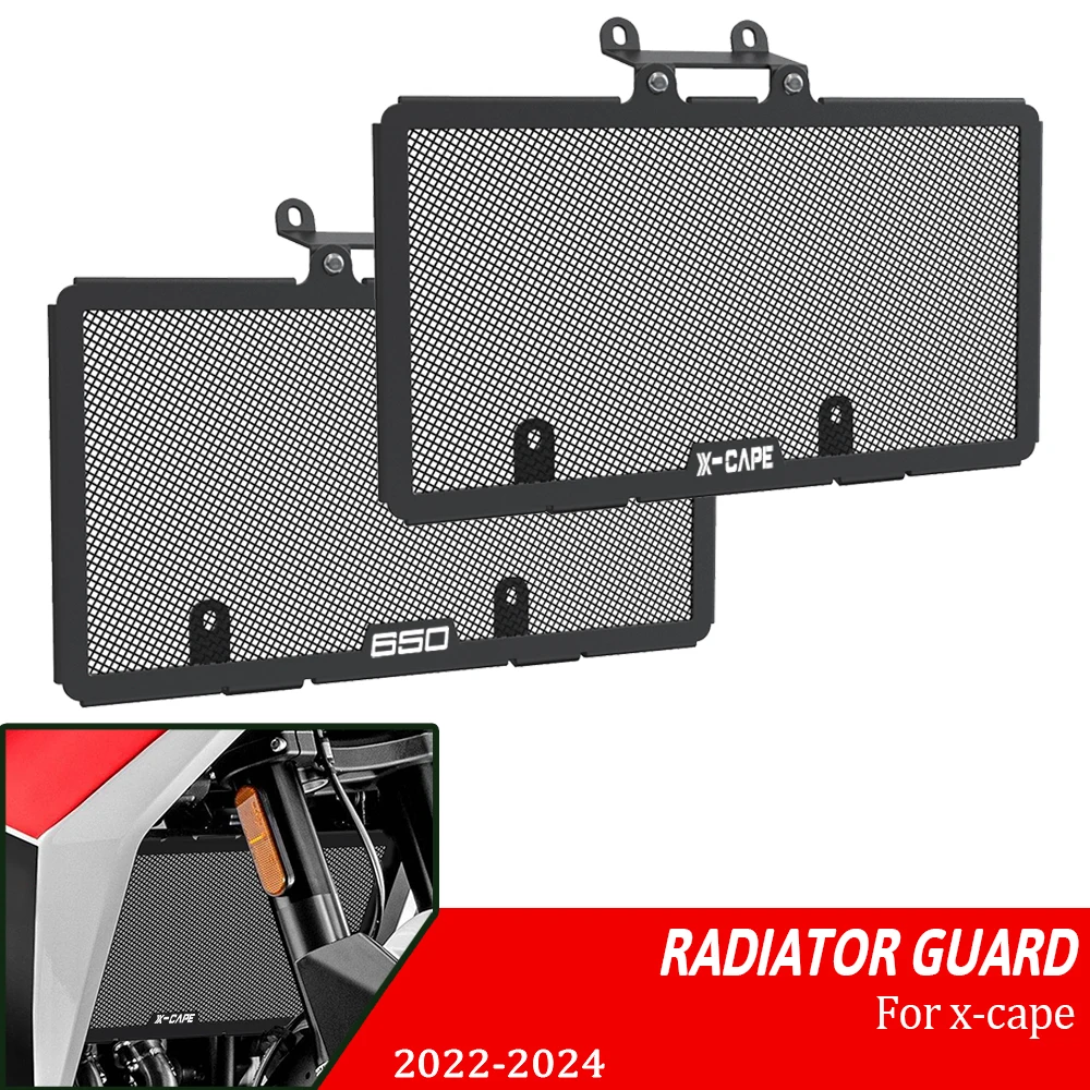 

Motorcycle Radiator Grille Cover Guard Protection Protector Grill For Moto Morini X-Cape 650 650X XCape XCape650 2022-2024 2023