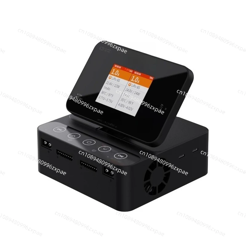 AC/DC intelligent dual-channel fast charging IPS LCD, dual TYPE-C APP intelligent control