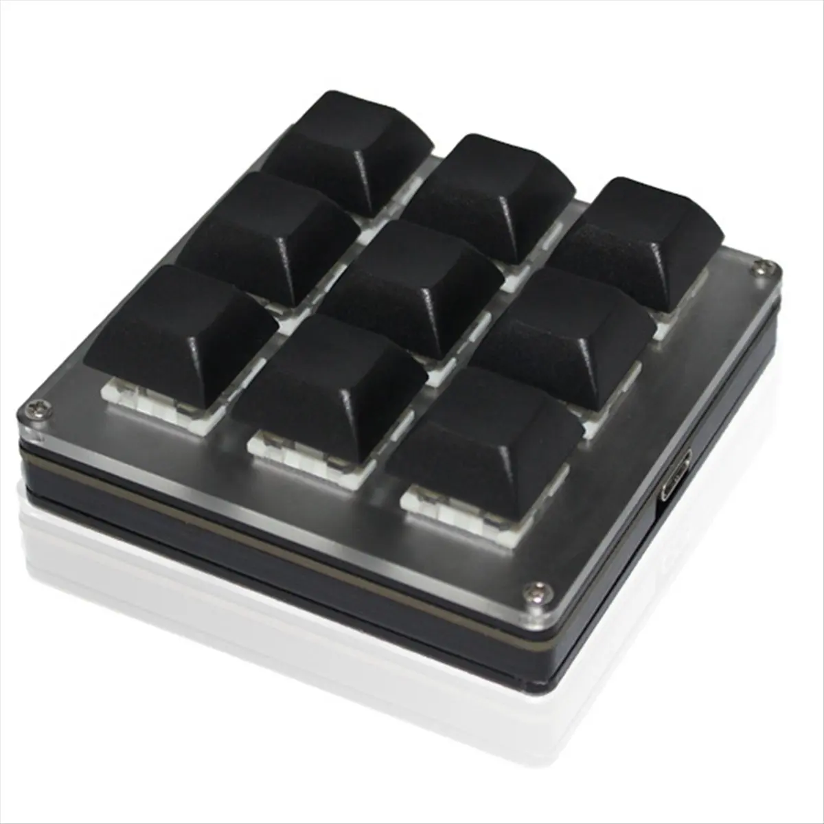 N86R 9-Key Wireless Customizable Keyboard 2.4G USB Bluetooth Tri-Mode Key Customization Hot-Swappable Keys