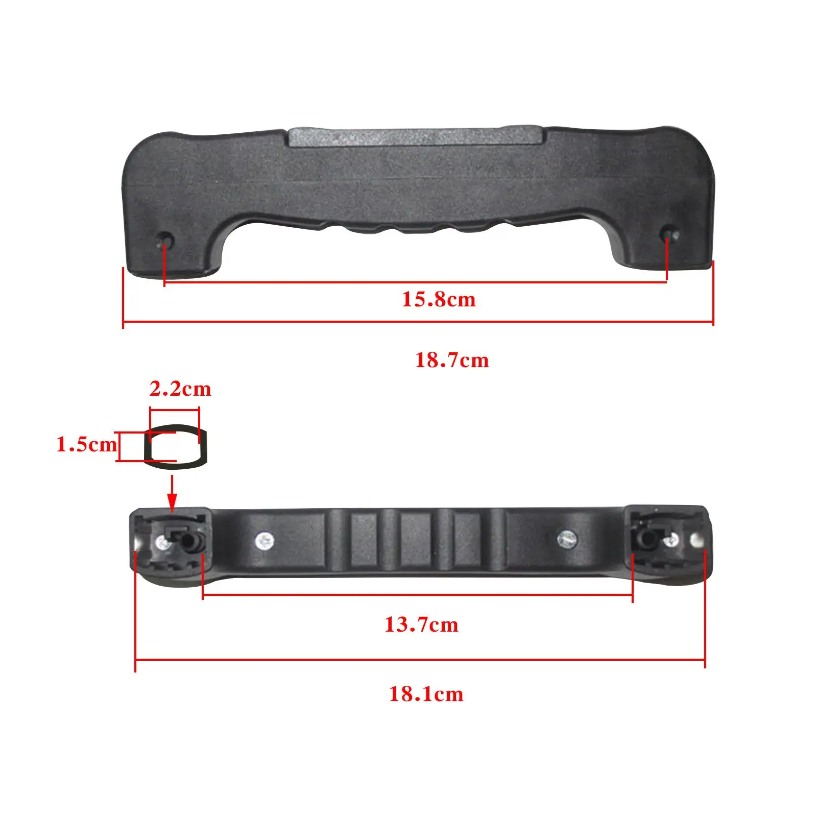 Suitcase Pull Handle Grip Replacement Luggage Handle for Luggage Telescopic Handle