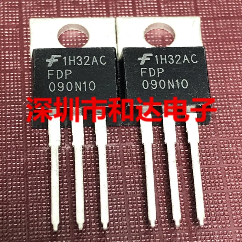 10шт FDP090N10 100В 75А