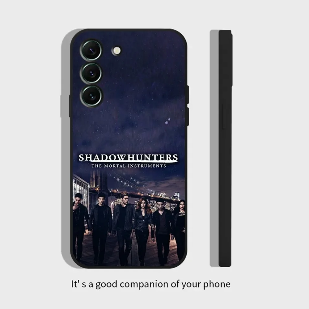 TV Show S-Shadowhunters Phone Case For Samsung S20,Fe,21,22,23,24,Ultra,S30,22,9,10,plus,S30 ultra 5G Silicone Cover