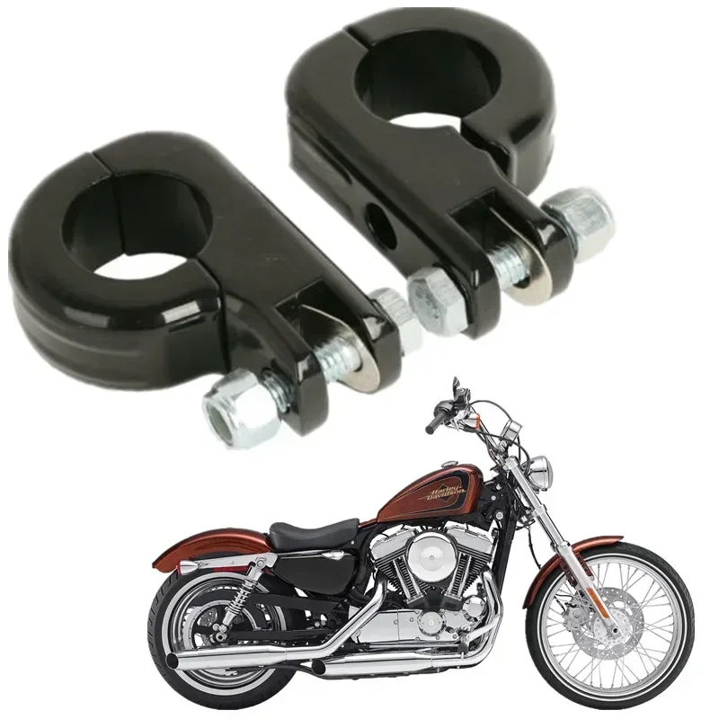 

Запчасти для мотоциклов Harley Sportster Touring, 1 1/4 дюйма, защита двигателя для шоссе, подножка, крепление для подножки