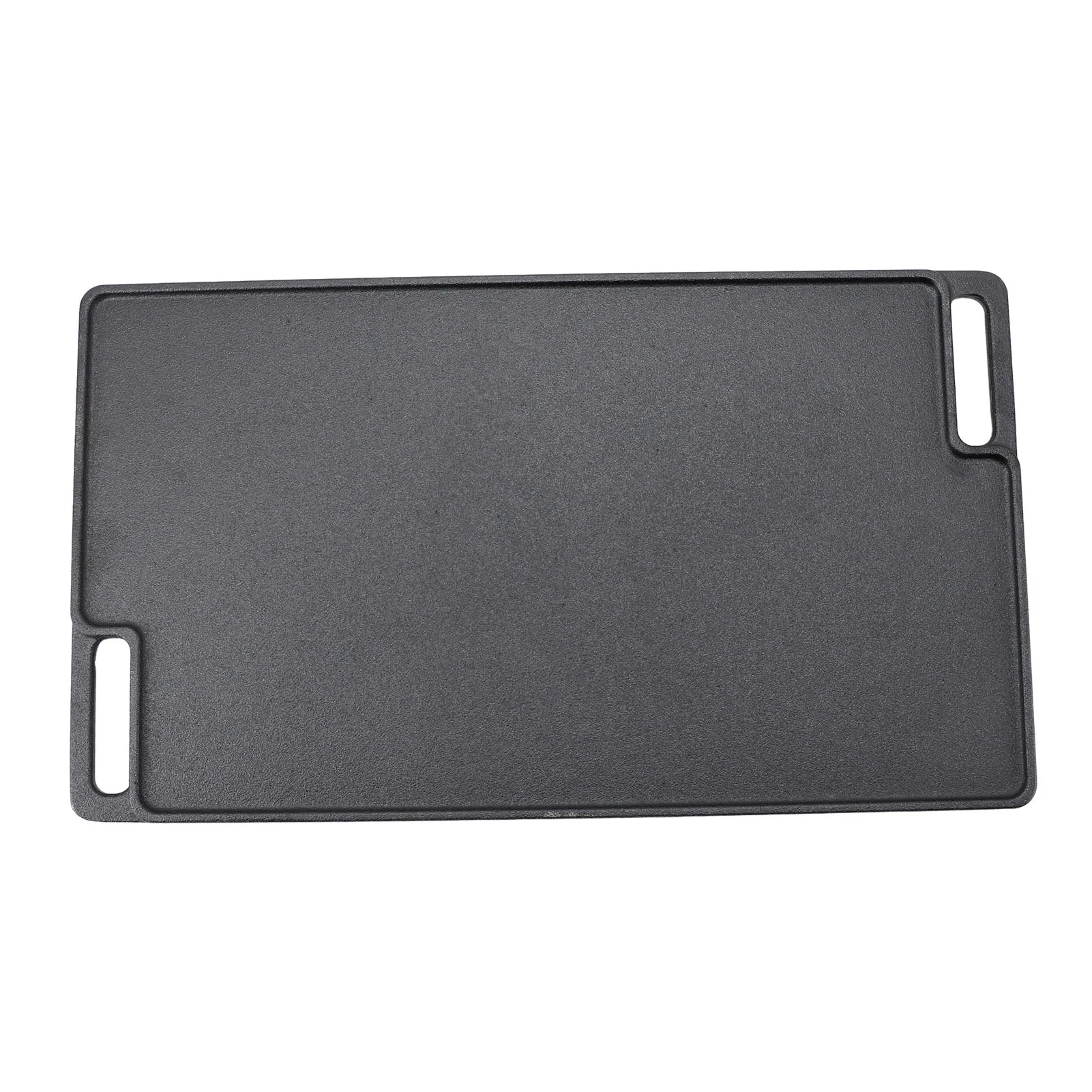 

Pre Seasoned Cast Iron Reversible Rectangular Grill Griddle Non Stick Family Pan Cookware with Handles For Oven Stovetops Grills
