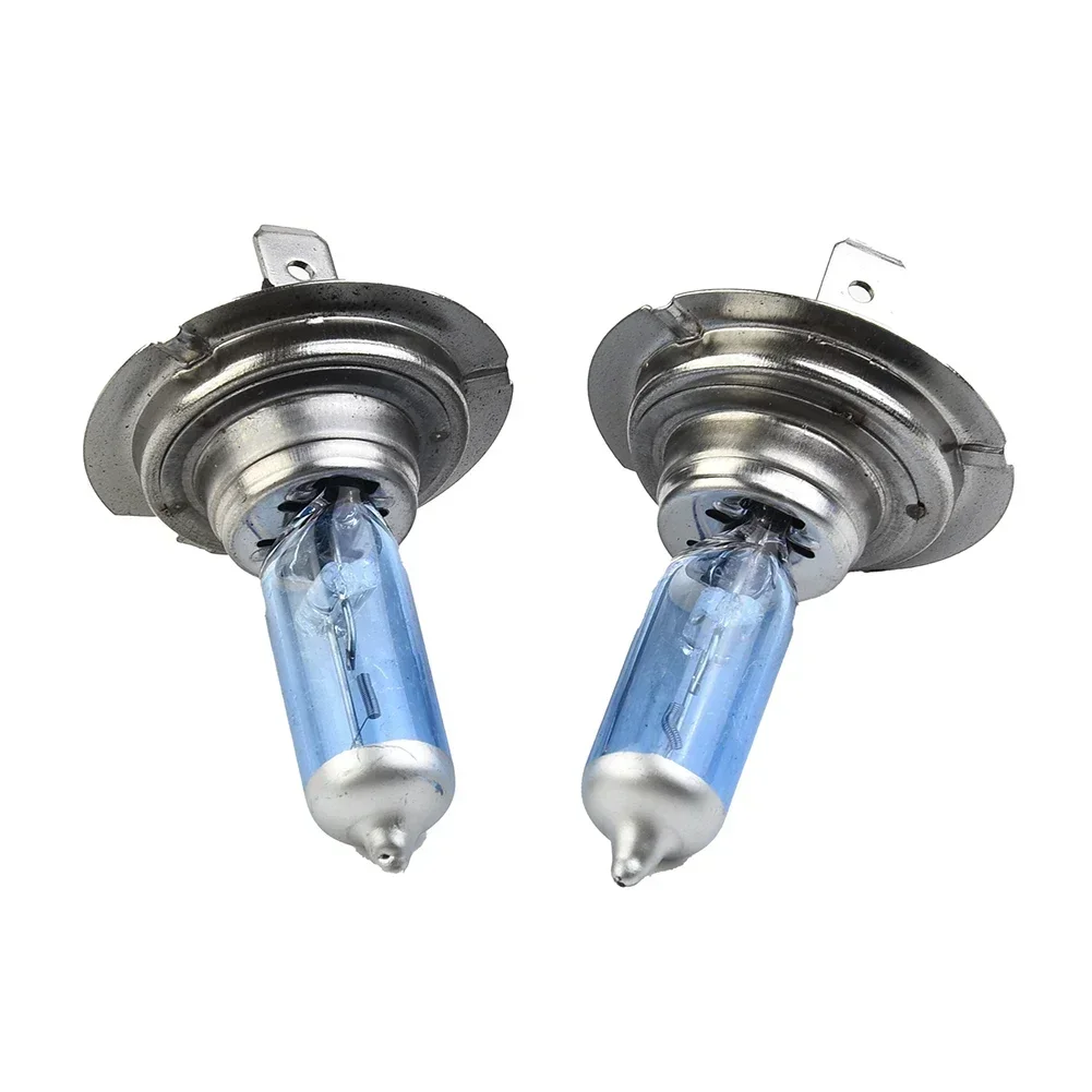 2pcs Car LED H7 Xenon Headlight Lamp White 12V 100W Head Light Bulbs On Cars Headlight Headlamps Halogen LED Bulbs Super Bright