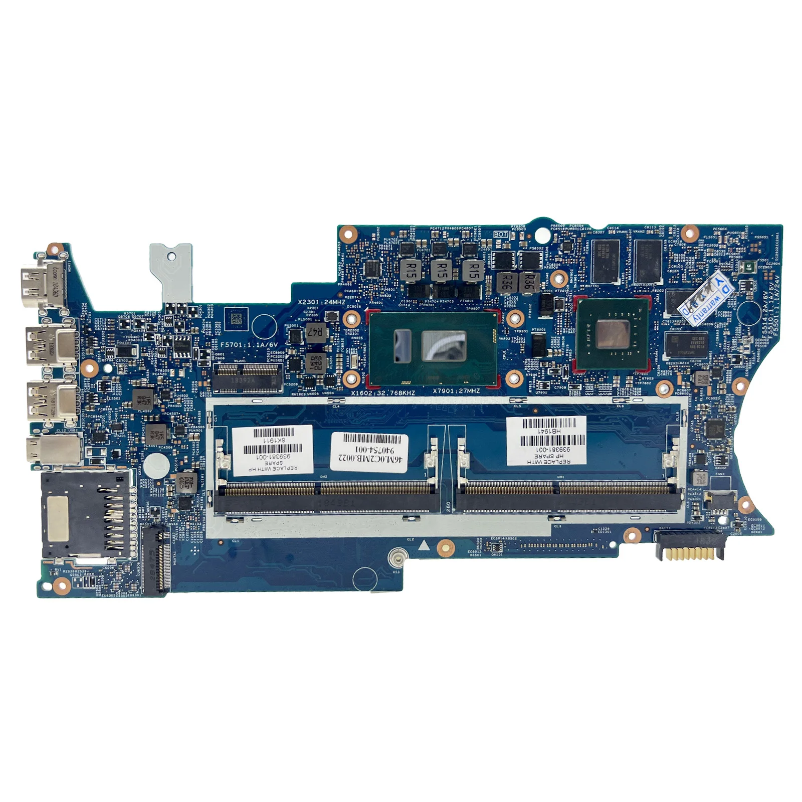 17817-2 Moederbord Voor HP PAVILION X360 14-BA 14M-BA Laptop Moederbord Met I5-8250 CPU V2G GPU 939381 -601 Getest OK