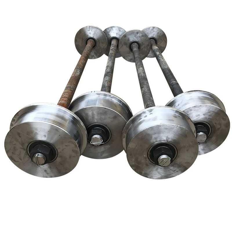 

Heavy duty rail wheel rail wheel railway construction pulley train pulley