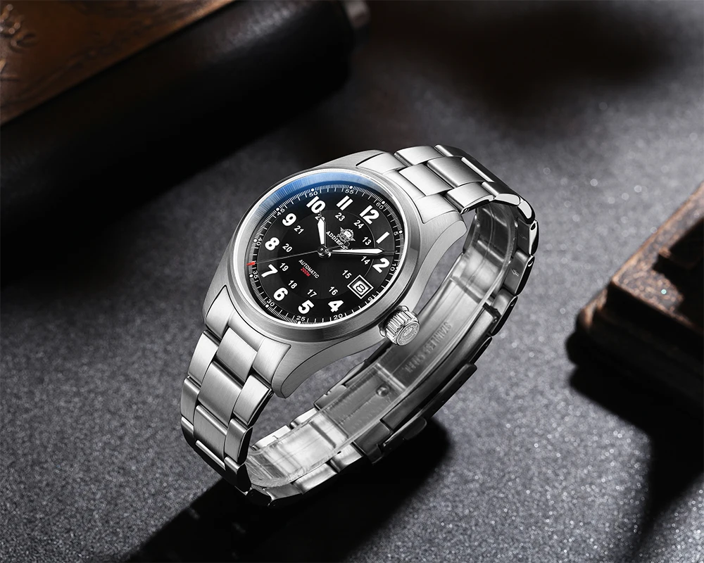 ADDIESDIVE Luxurious Men's Automatic Watch 8215 Mechanical Watch Sapphire Glass 200m Waterproof Analog Luminous Aaawatch S45047cd43bfc4911865ea54deb8b2c9cg