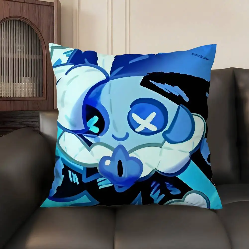 لعبة C-Cookie Run Kingdom كيس وسادة أريكة غرفة المعيشة غرفة نوم على الوجهين الطباعة مربع وسادة قيلولة الوقت غطاء الوسادة #6