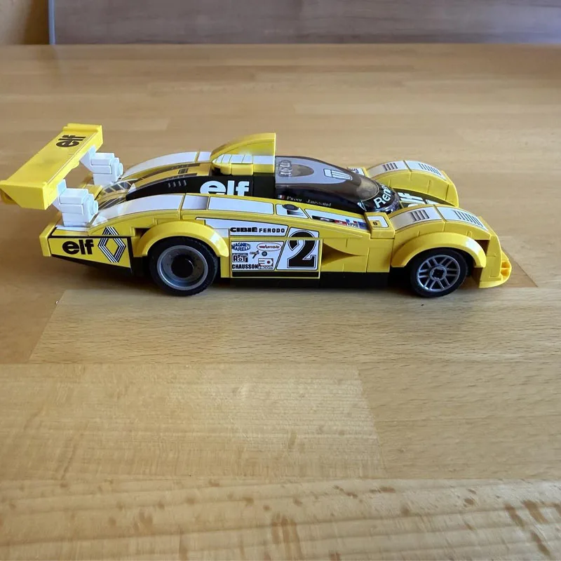 

MOC-218141 Новый классический A442B суперкар гоночный строительный блок модель, 238 деталей, детский строительный блок на день рождения для мальчиков, игрушка в подарок
