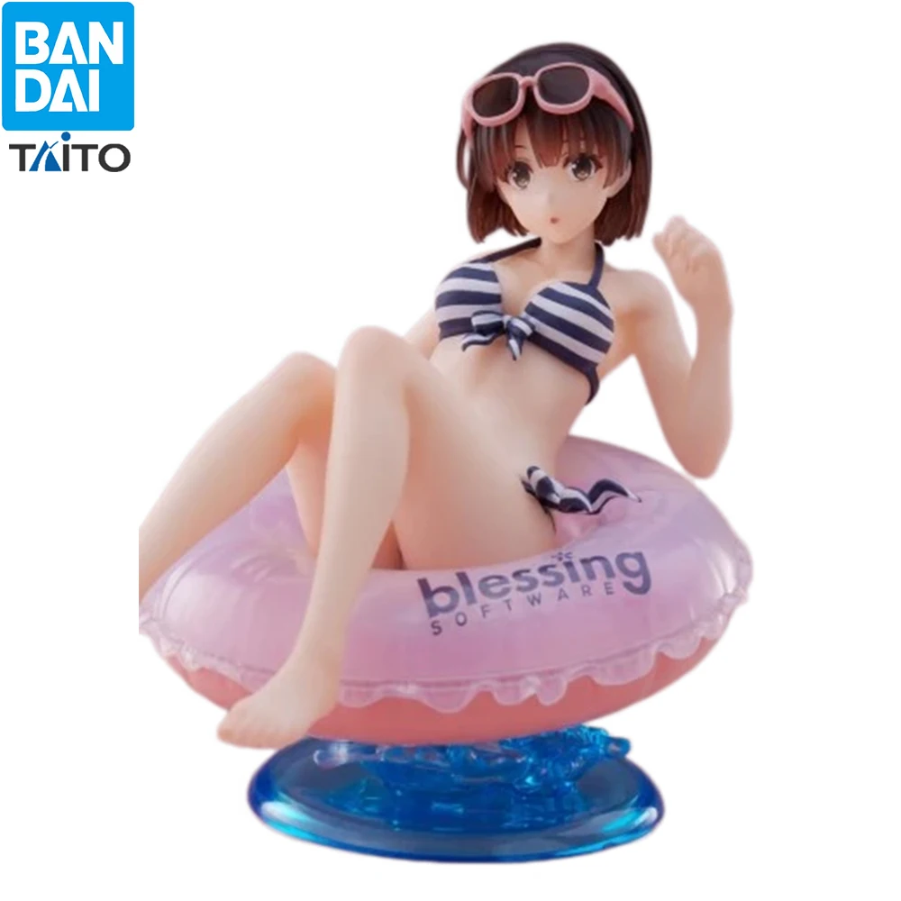Figura Coleccionable de Taito Kato Megumi de la Serie Saekano, Bonita, Encantadora, Dulce, Elegante y Pintada, para Regalo, Decoración de Escritorio o Juguete