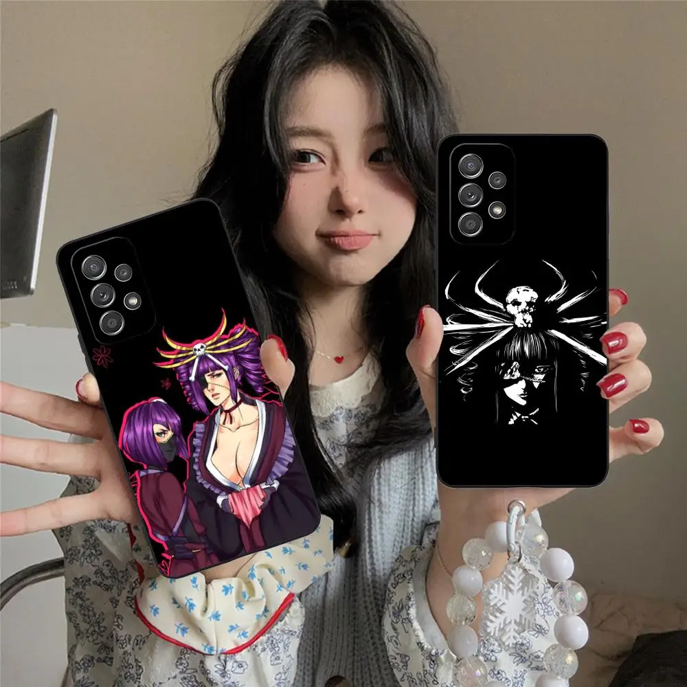 

Чехол для телефона Bleach Katen Kyokotsu для Samsung Galaxy M55 54 42 35 34 33 32 23 22 15 14 13 12 F55 5G Цветной защитный смартфон