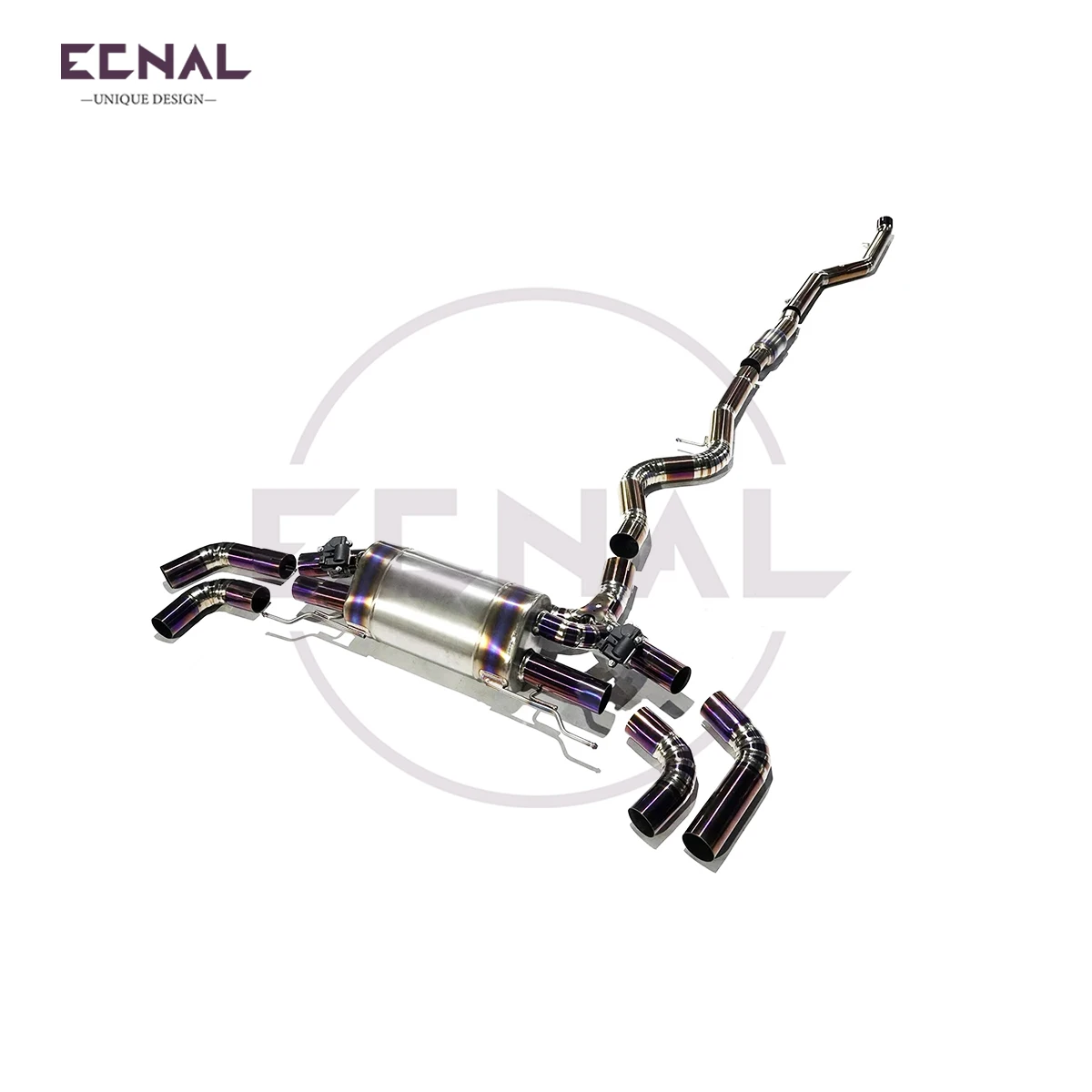 

Выхлопная система Ecnal с клапаном для BMW G20 320i 325i 330i B48 2.0T, титановый сплав TC4, спортивный глушитель Catback с клапаном