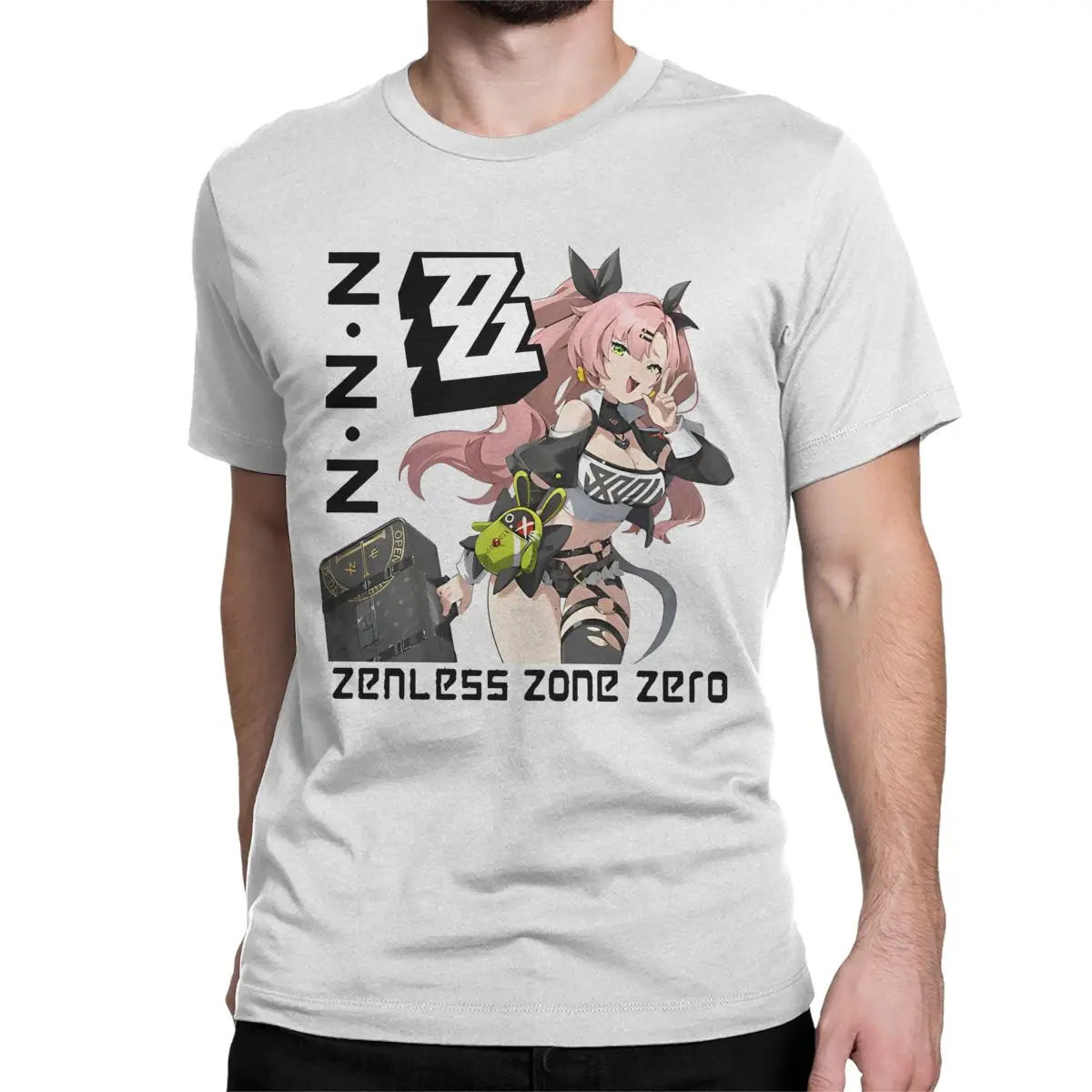 Zenless Zone Zero Nicole Demara Men Women's T Shirt Game Casual Tee Shirt Crew Neck T-Shirt 100% Cotton Gift Idea Clothing