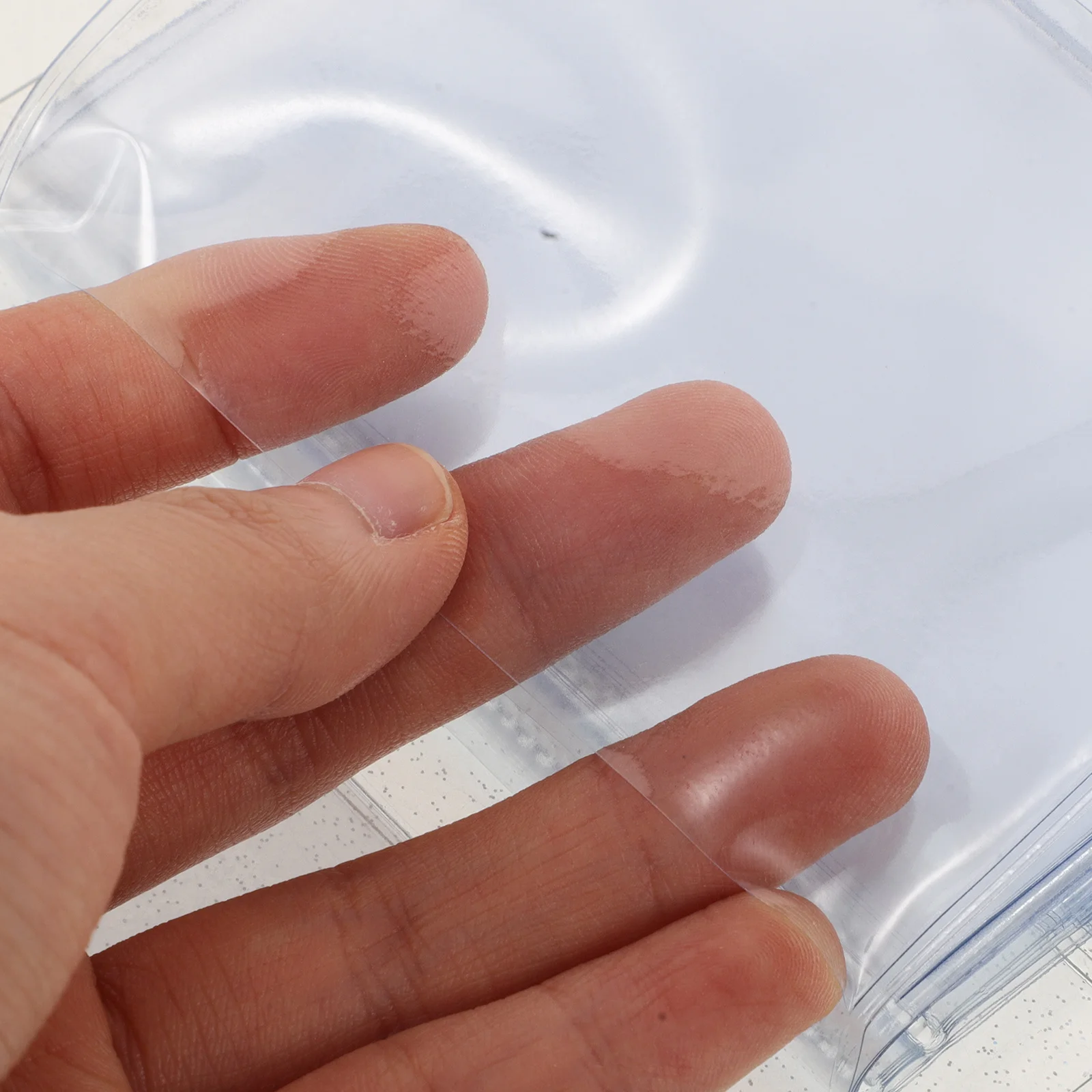 PVC Mini Photo Album 3-Inch Compact Card Holder Portable Travel Picture Book Photo Cards Organizer Collection Album