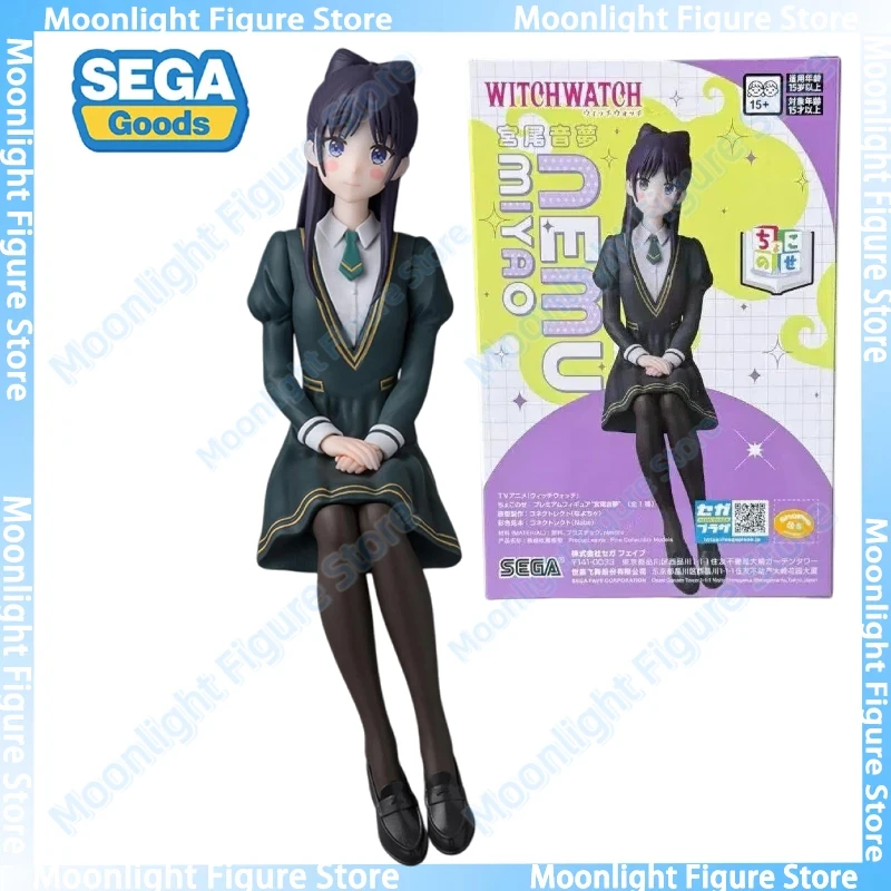 

В наличии SEGA Miyao Nemu Пресс для лапши быстрого приготовления, настольная милая кукла, аниме, экшн-фигурка, игрушка, подарочная модель, коллекция