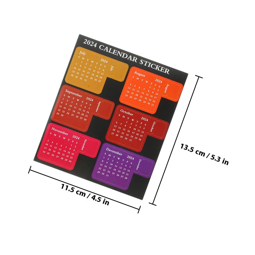 2pcs Self Adhesive Notepad Sticker Index Tabs Calendar Planner Label Stickers For Office School Home Use Stationery Compact