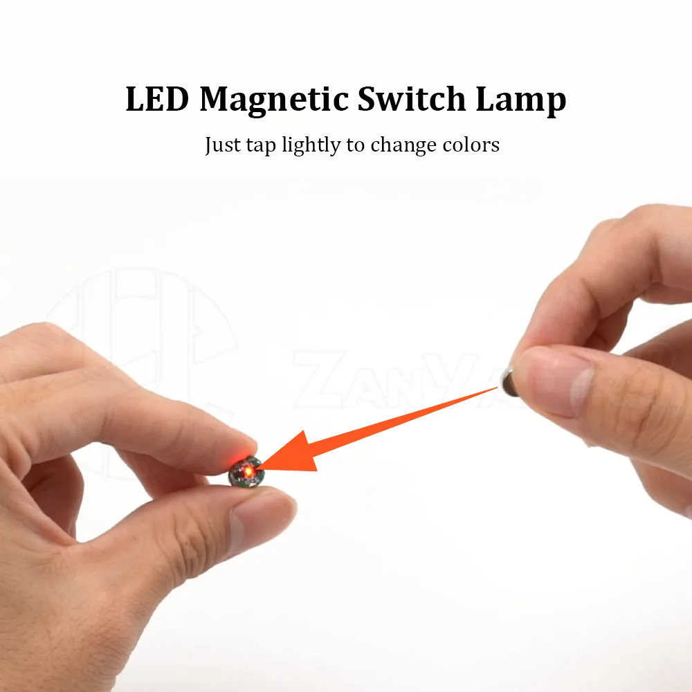 Für Bambu Lab Einzel-LED-Leuchte mit Magnetsteuerung DIY 3D-Druck Modellteile für Bambu Voron AD5M K1 Kobra – Detail 3