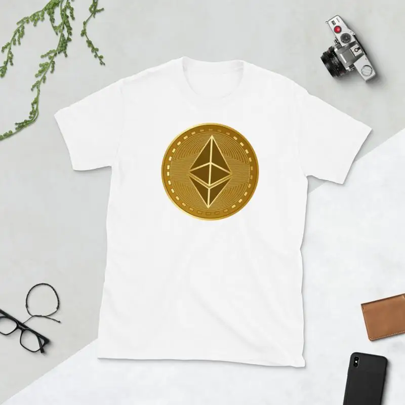 T-shirt Ethereum, T-shirt Crypto, Bull, Digital Gold