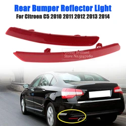 Luz reflectora de parachoques trasero para coche, lámpara antiniebla de advertencia para Citroen C5 2010-2014, piezas de coche