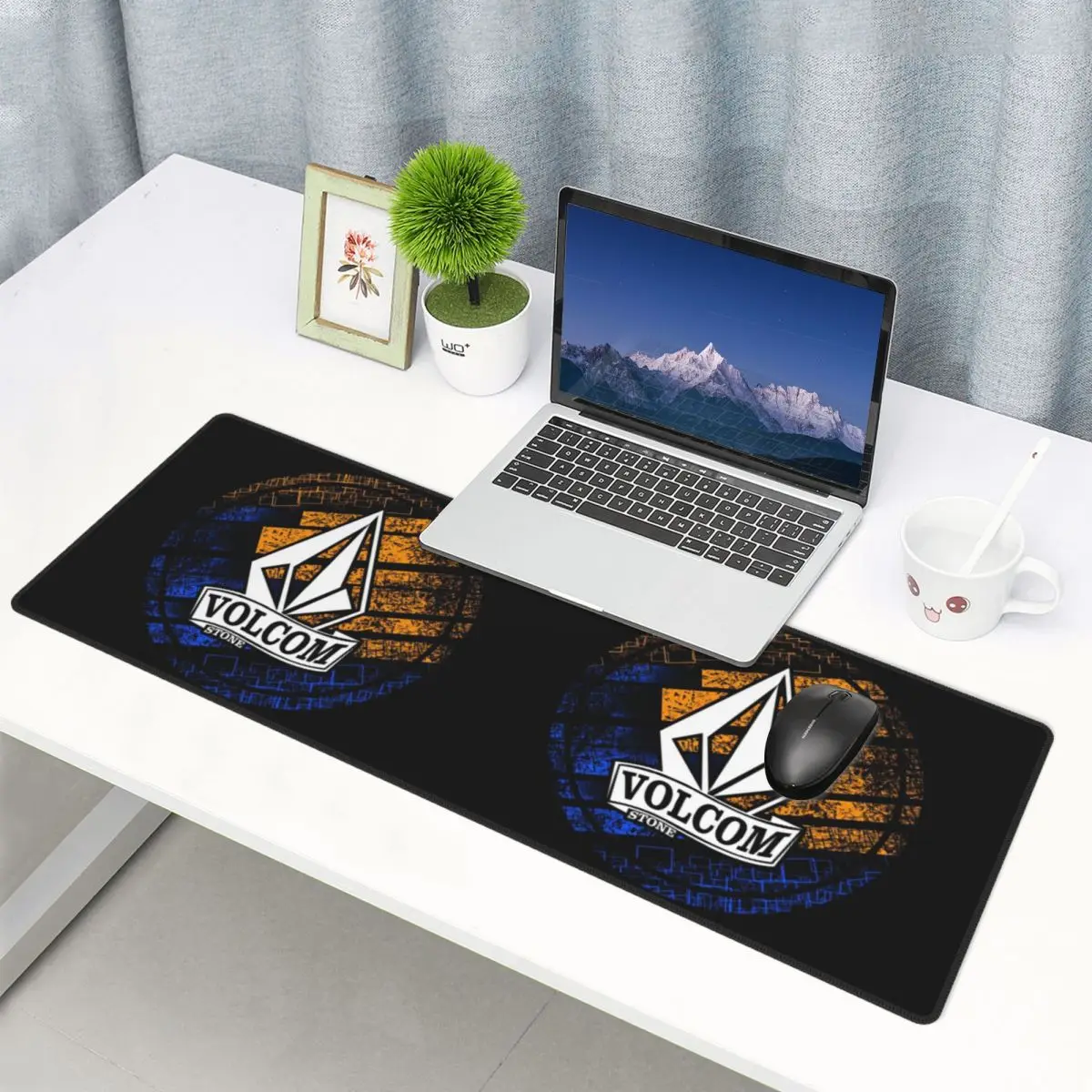 Large Mouse Pad Half Diamond Volkom Gamer PC Laptop Mats Keyboard Carpet Computer Gaming Office Accessories Desk Mat