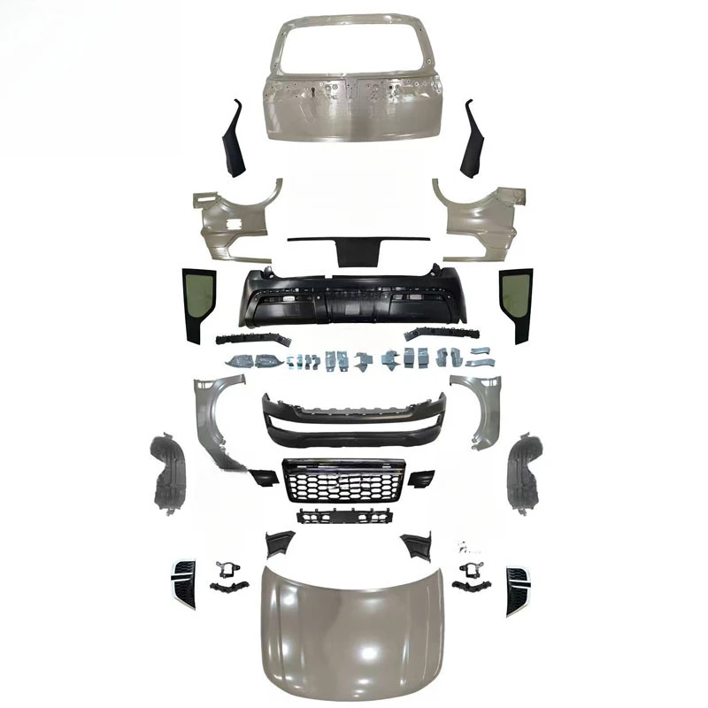 High Quality PP+ABS 4X4 Pickup SUV Facelift Conversion Body Kit Customizable Offroad Exterior Modified Accessories