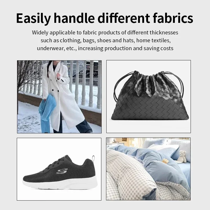 2026 New toolZTEN Automatic Thread Cutting Machine Electric Industrial Garment Thread Cutting Double-head Thread Trimming Machin