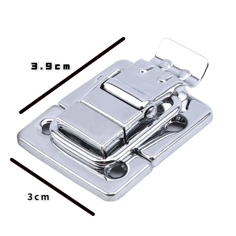 10PCS Stainless Steel Chrome Toggle Latch for Chest Box Case Suitcase Tool Clasp