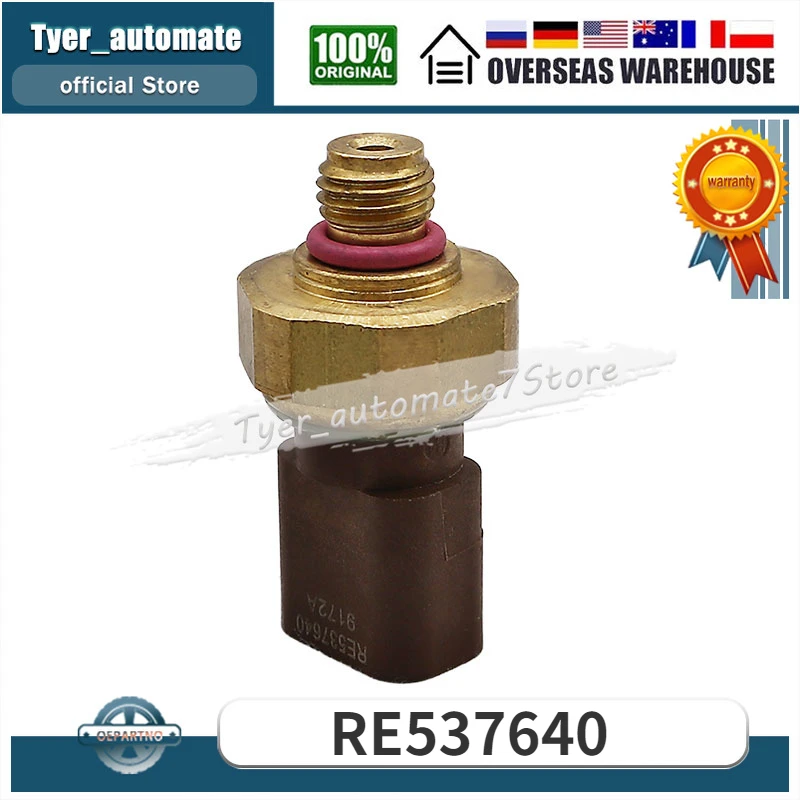 For John Deere RE537640 Engine Oil Pressure Sensor