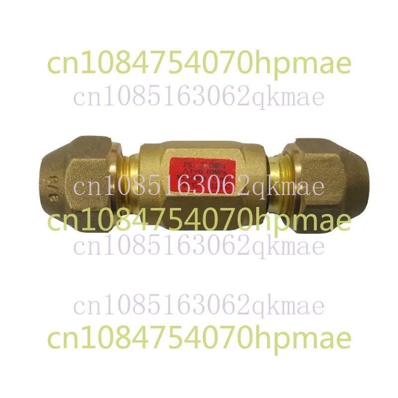 CV-Type Check Valve 6/10/16/19 Refrigeration Check Valve Straight-through Check Valve