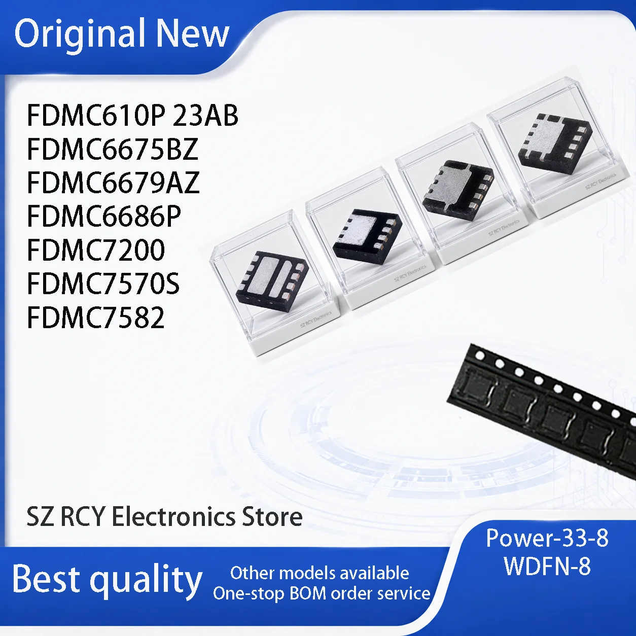 5-30p) FDMC610P 23AB FDMC6675BZ FDMC6679AZ FDMC6686P FDMC7200 FDMC7570S FDMC7582 FDMC 6675BZ 6679AZ 6686P 7200 7570S 7582 mosfet